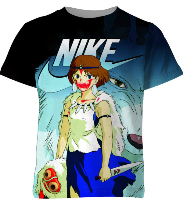 Customized Ghibli Princess Mononoke Shirt