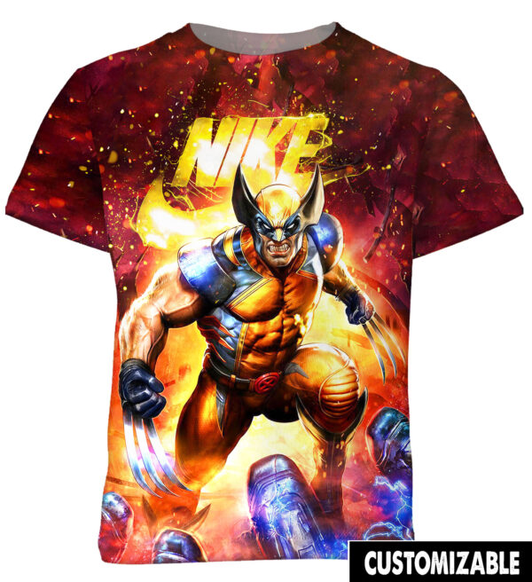 Customized The Wolverine Marvel Comics Shirt, Superheroes Comics Lovers Shirt VA