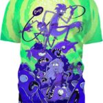Monster War 3D T-Shirt, Rick and Morty Presents