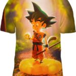 New Lease Of Life Son Goku Dragon Ball 3D T-Shirt, Dragon Ball Gift for Admirers