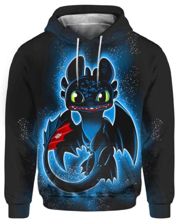 Night Dragon 3D Hoodie, How To Train Your Dragon Dragons
