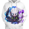 Night Dragon 3D Hoodie, How To Train Your Dragon Dragons