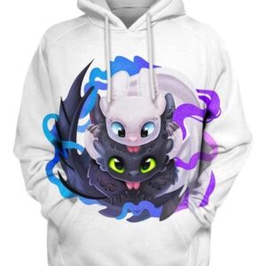 NightLight 3D Hoodie, How To Train Your Dragon