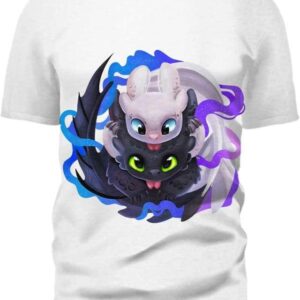 NightLight 3D T-Shirt, How To Train Your Dragon Dragons