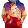 Nico Robin Hot Summer Day 3D Hoodie, Cute Anime Sexy for Followers