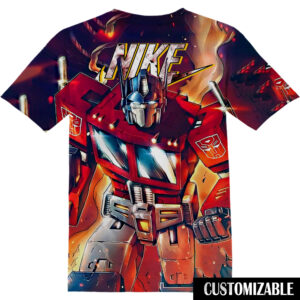 Customized Transformers Optimus Prime Shirt