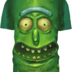 Pickle Rick Costume 3D T-Shirt, Rick and Morty Gift