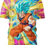 Power In The Hand 3D T-Shirt, Shirt Dragon Ball Z for Followers