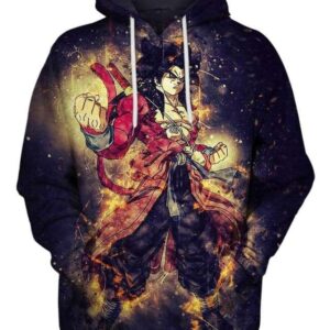 Power Of The Light 3D Hoodie, Dragon Ball Gift for Admirers