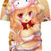Quinn 3D T-Shirt, Hot Anime Character for Lovers