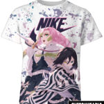 Customized Kanroji x Obanai Hashira Couple Demons, Demon SlayersT-shirt, Kimetsu no Yaiba Anime Fan Shirt
