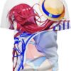 Quinn Sexy Anime 3D T-Shirt, Hot Anime Character for Lovers