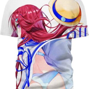 Redhead 3D T-Shirt, Hot Anime Character for Lovers