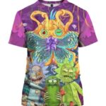 Rick Transform 3D T-Shirt, Rick and Morty Gift