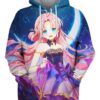 Satisfied Face 3D Hoodie, Cute Anime Sexy for Followers