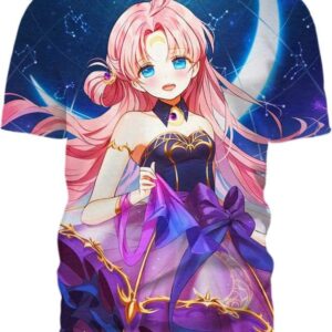 Sailor Moon 3D T-Shirt, Hot Anime Character for Lovers