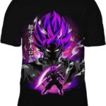 Saiyan Warrior 3D T-Shirt, Shirt Dragon Ball Z for Followers