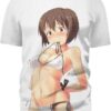 Sexy Drunk Girl 3D T-Shirt, Hot Anime Character for Lovers