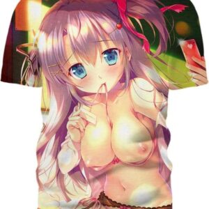 Shameless Girl 3D T-Shirt, Hot Anime Character for Lovers