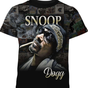 Customized Music Gift Snoop Dogg Tshirt Album Cover Shirt