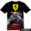 Customized Alpin F1 Team Kung Fu Panda Shirt QDH