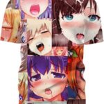 Stimulation Sexy Anime  3D T-Shirt, Hot Anime Character for Lovers