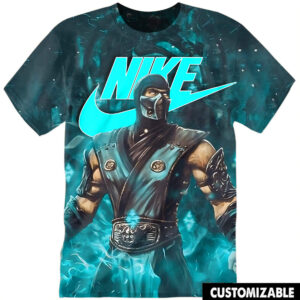 Customized Gaming Mortal Kombat Sub Zero Shirt