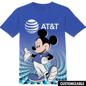 Customized ATT Telecommunications Disney Mickey Shirt