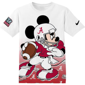 Customized NFL Alabama Crimson Tide Mickey Shirt