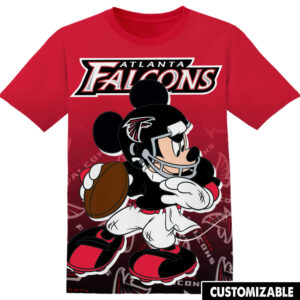 Customized NFL Atlanta Falcons Mickey Shirt
