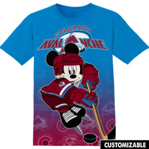 Customized NHL Colorado Avalanche Mickey Shirt