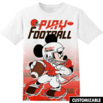 Customized NFL Cleveland Browns Youth Disney Mickey Shirt