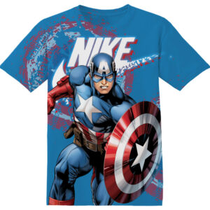 Customized Marvel Captain America Shirt