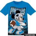 Customized NFL Carolina Panthers Mickey Shirt