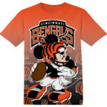 Customized NFL Cincinnati Bengals Mickey Shirt