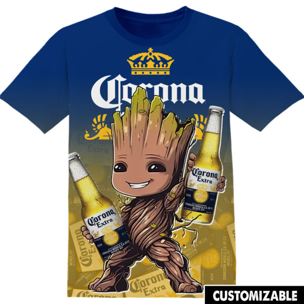 Customized Corona Marvel Groot Shirt