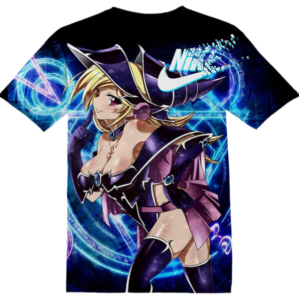 Customized Anime Gift Dark Magician Girl Yu Gi Oh Kawaii Shirt