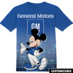Customized General Motors Disney Mickey Shirt