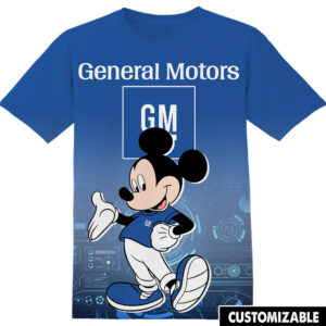 Customized General Motors Disney Mickey Shirt