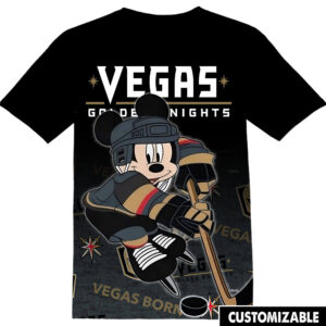 Customized NHL Vegas Golden Knights Mickey Shirt