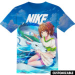 Customized Gift For Anime Fan Haku Chihiro Fan Spirit Away Shirt