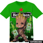 Customized Heineken Marvel Groot Shirt