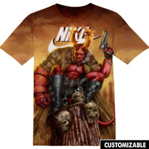 Customized Hellboy Shirt