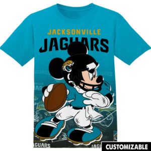 Customized NFL Jacksonville Jaguars Mickey Shirt