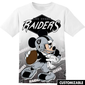 Customized NFL Las Vegas Raiders Mickey Shirt
