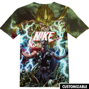 Customized Thor vs Loki Shirt