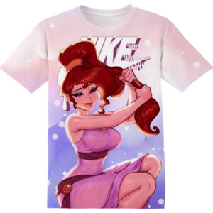Customized Gift For Cartoon Lover Meg Megara Hercules Disney Red Shirt