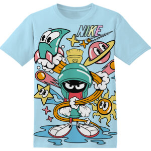 Customized Looney Tunes Marvin the Martian Shirt