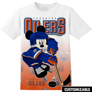 Customized NHL Edmonton Oilers Mickey Shirt