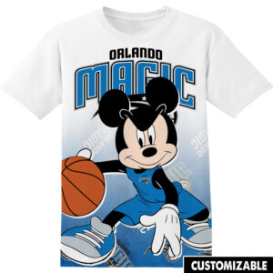 Customized NBA Orlando Magic Disney Mickey Shirt
